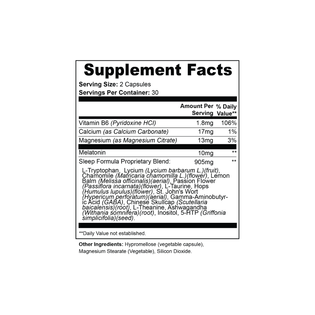 It's Time To SNOOZE with Magnesium - 30 Servings